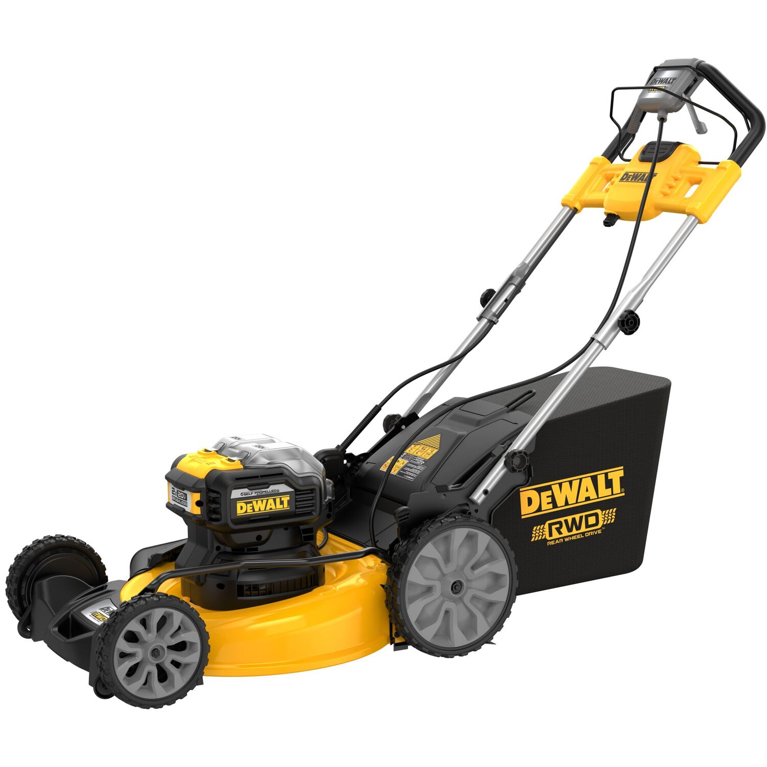 DeWALT 2X20V MAX* XR® Cordless 21-1/2-In Rear Wheel Drive Self-Propelled Mower Kit