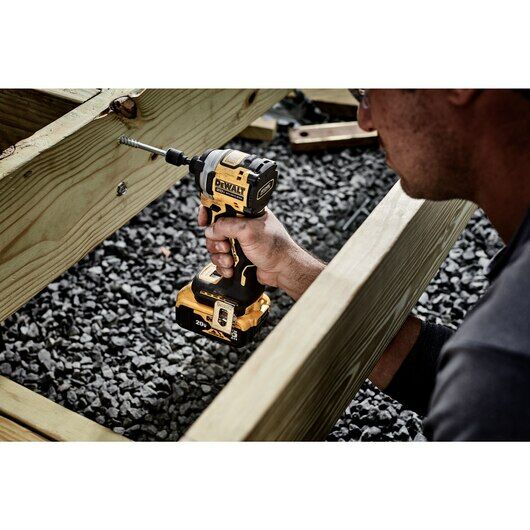 DeWALT ATOMIC 20V MAX 1/4-In Brushless 3-Speed Impact Driver (Tool Only)