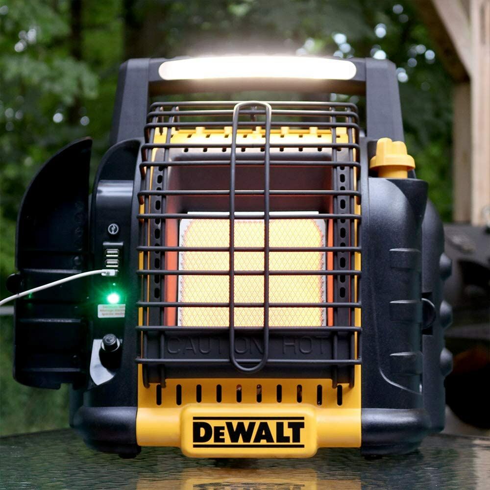 DeWALT 20V MAX 12,000 BTU Propane Radiant Heater