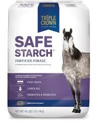 Triple Crown Safe Starch Forage Equine Feed, 40-Lb Bag