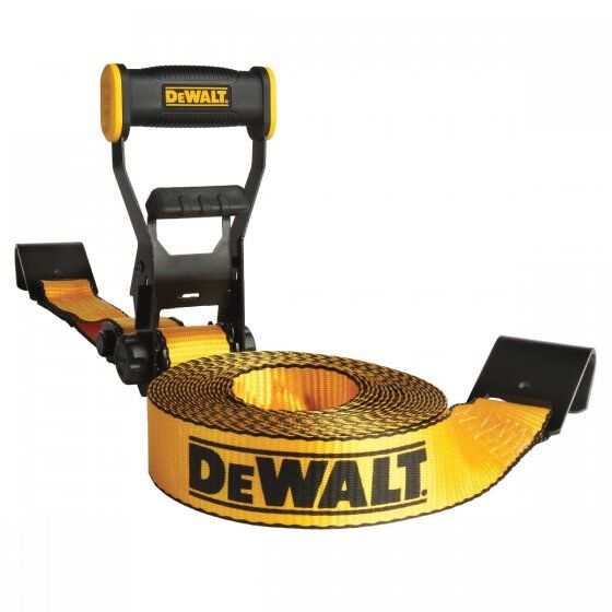 DeWALT 2-In x 27-Ft 10,000-Lb Heavy-Duty Ratchet Tie-Down Strap with Flat Hooks
