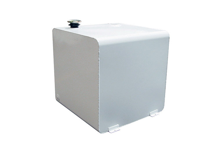 Dee Zee Square Transfer Tank In White Steel, 55-Gal