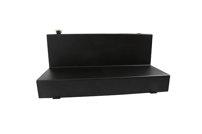 Dee Zee L-Shape Transfer Tank In Black Steel, 92-Gal