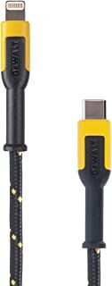 DeWALT 4-Ft Reinforced Cable for Lightning to USB-C