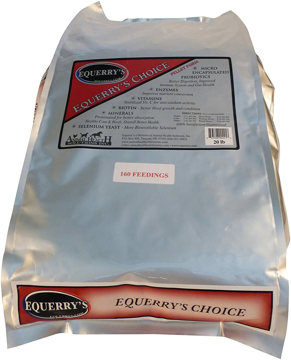 Equerry's™ Choice Pellet Supplement for Equine, 20-Lb Bag