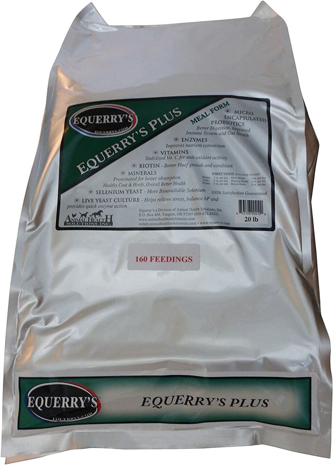 Equerry's™ Plus Meal Equine Supplement, 20-Lb Bag