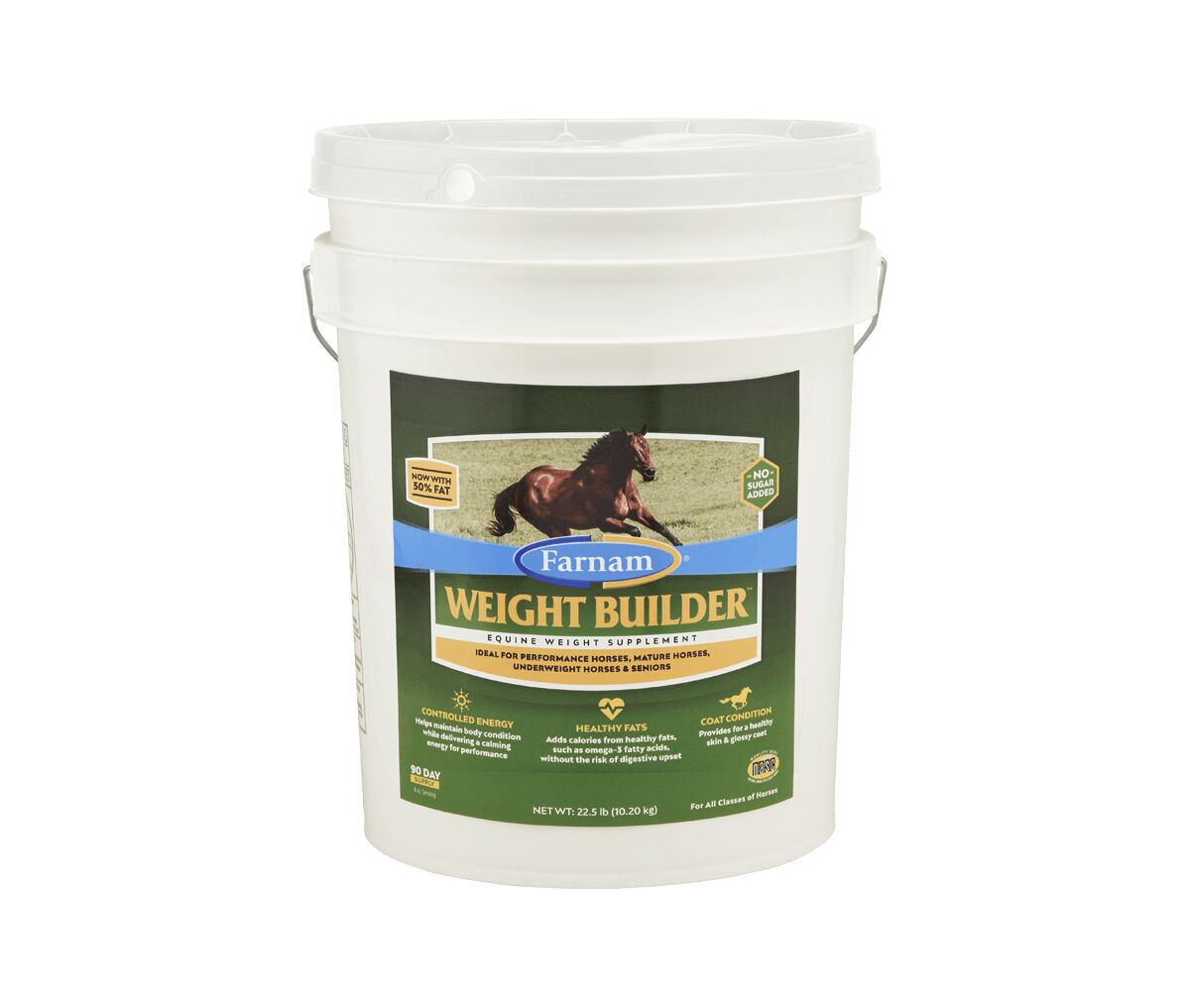 Farnam Weight Builder Equine Weight Supplement, 22.5-Lb