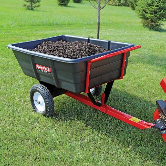 FIMCO 10-Cu Ft Heavy Hauler Poly Trailer