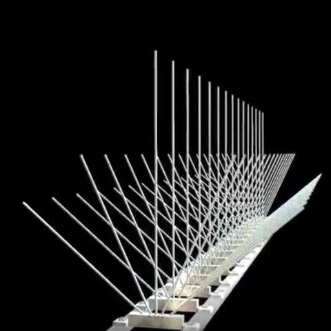 Universal Adjustable Bird Control Spikes Stainless Steel, 2-Ft
