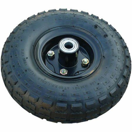 10-In Pneumatic Replacement Turf Tire for Hand Trucks and Lawn Carts