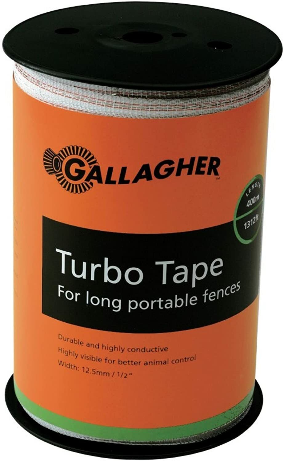1312-Ft x 0.5-In Turbo Tape Electric Fencing Wire in White