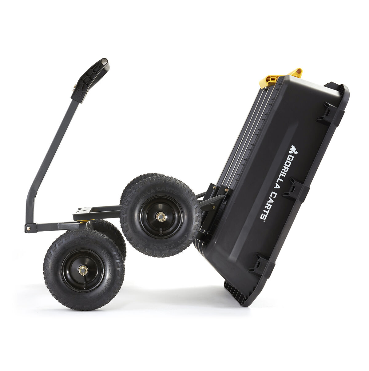 Gorilla Carts 7-Cu Ft Heavy Duty Poly Dump Cart