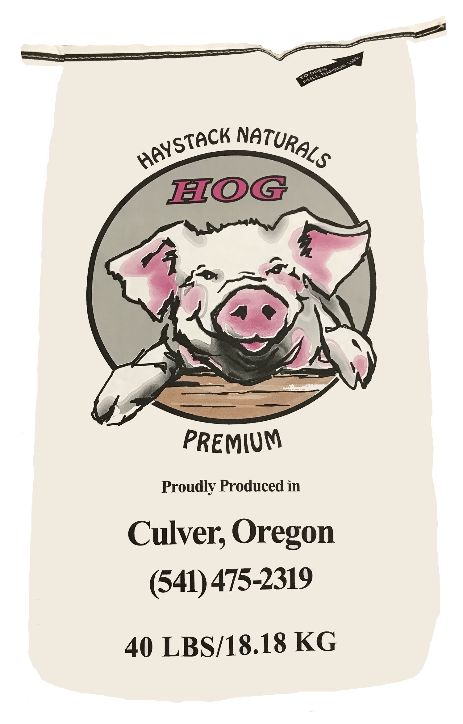Haystack Farm & Feed Hog Finisher 14%, 40-Lb