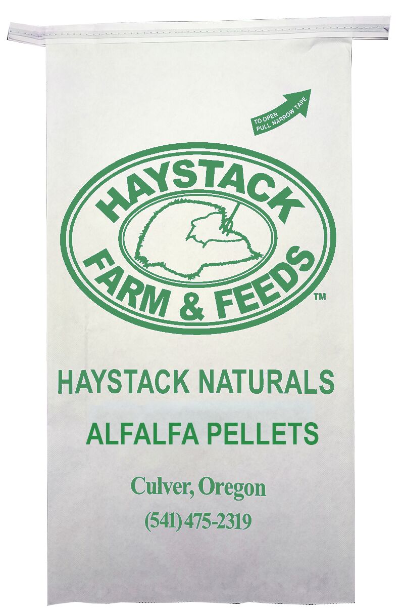 Haystack Alfalfa Pellets, 40-Lb bag