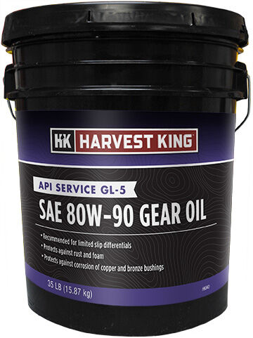 Harvest King SAE 80W-90 Gear Oil, 35-Lb
