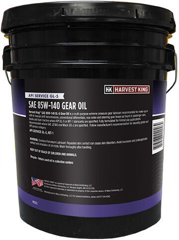 Harvest King SAE 85W-140 Gear Oil, 35-Lb