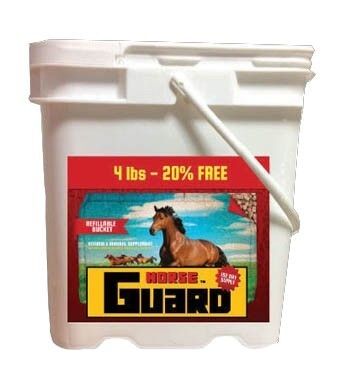 Horse Guard Vitamin & Mineral Equine Supplement, 24-Lb Refillable Bucket