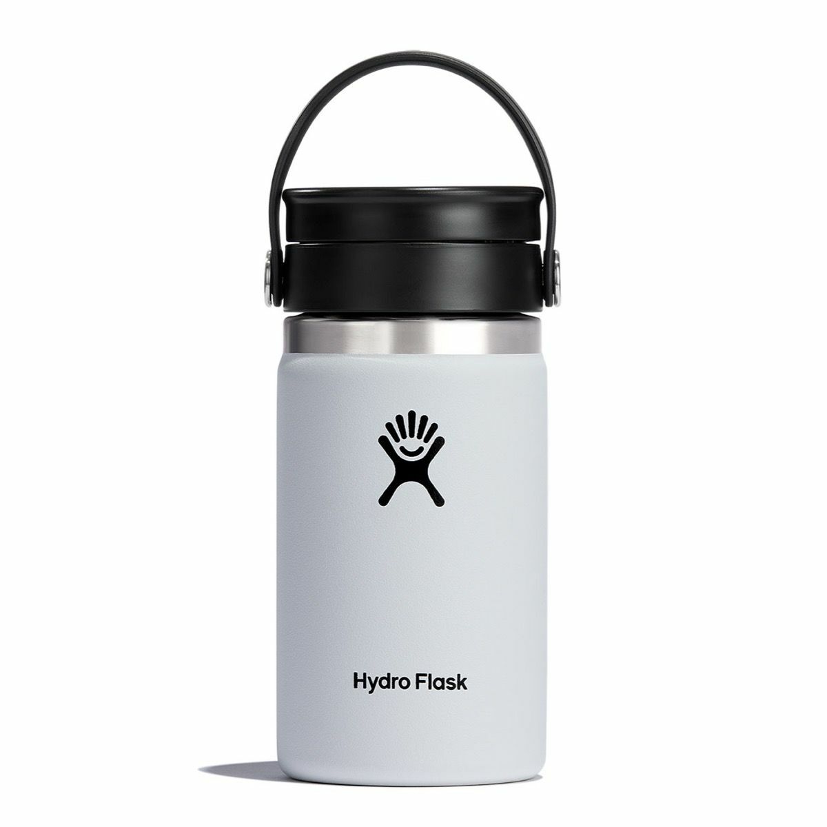 12-Oz Wide Mouth Coffee Flask with Flex Sip™ Lid in White