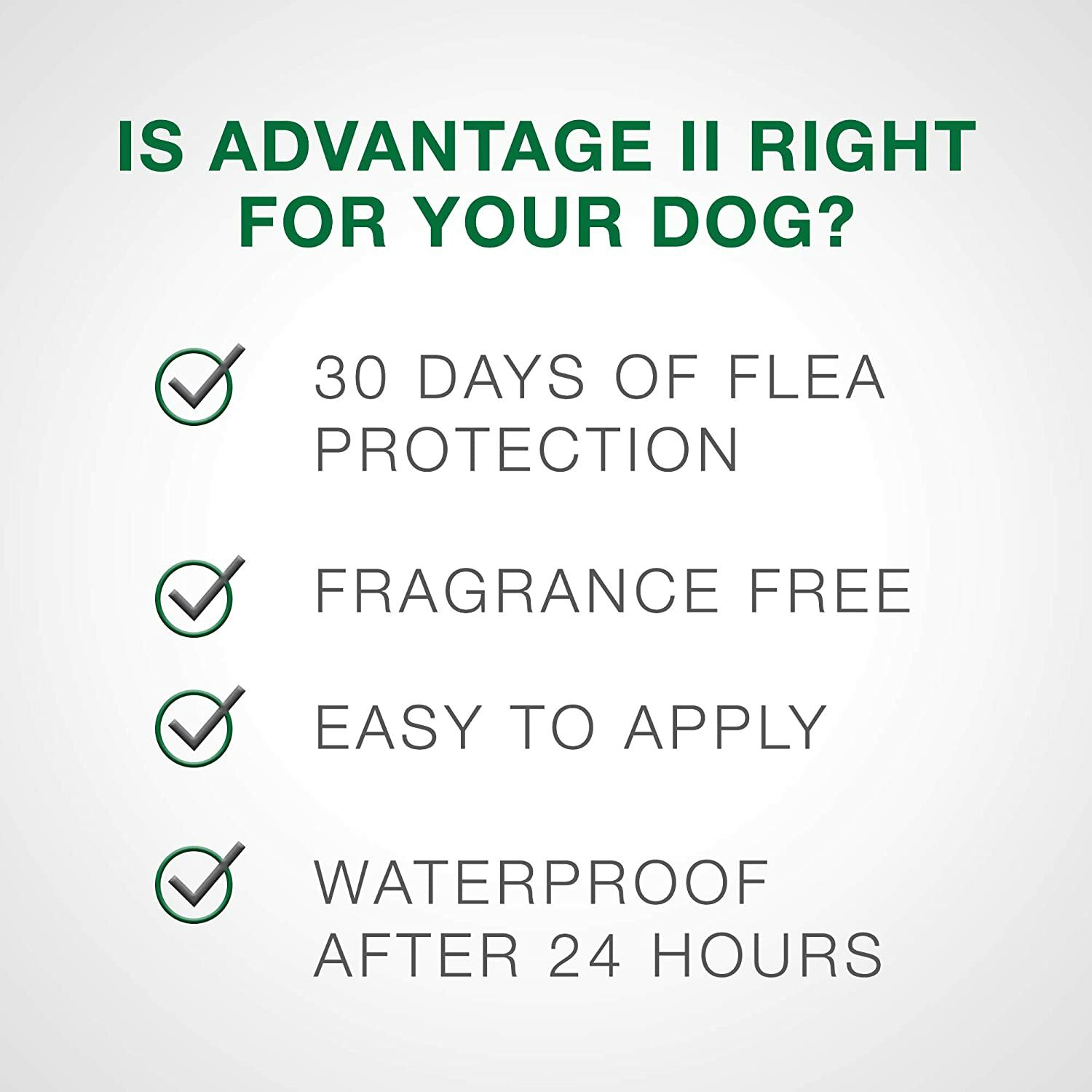 Advantage II Flea and Lice Treatment for X-Large Dogs, Over 55-Lb, 4-Pk