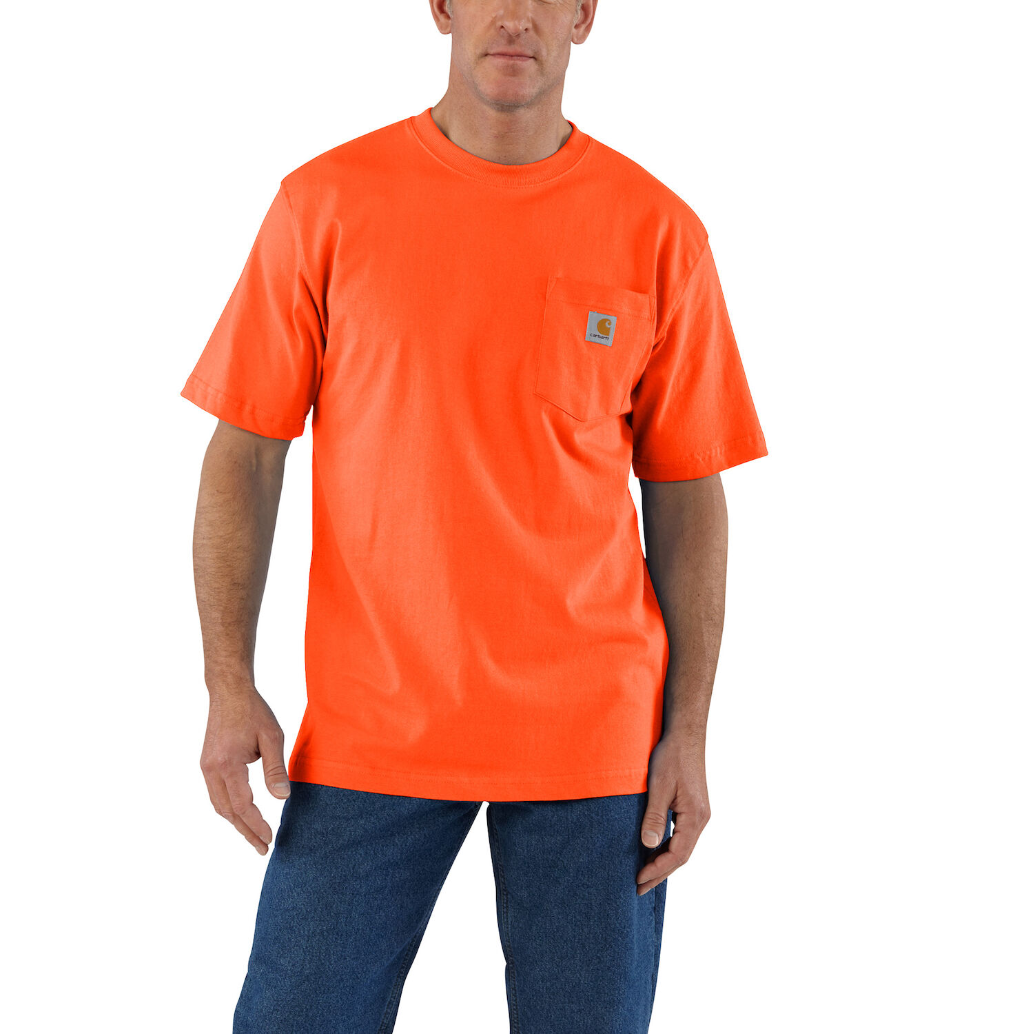 Carhartt Men's Loose Fit Heavyweight Short-Sleeve Pocket T-Shirt