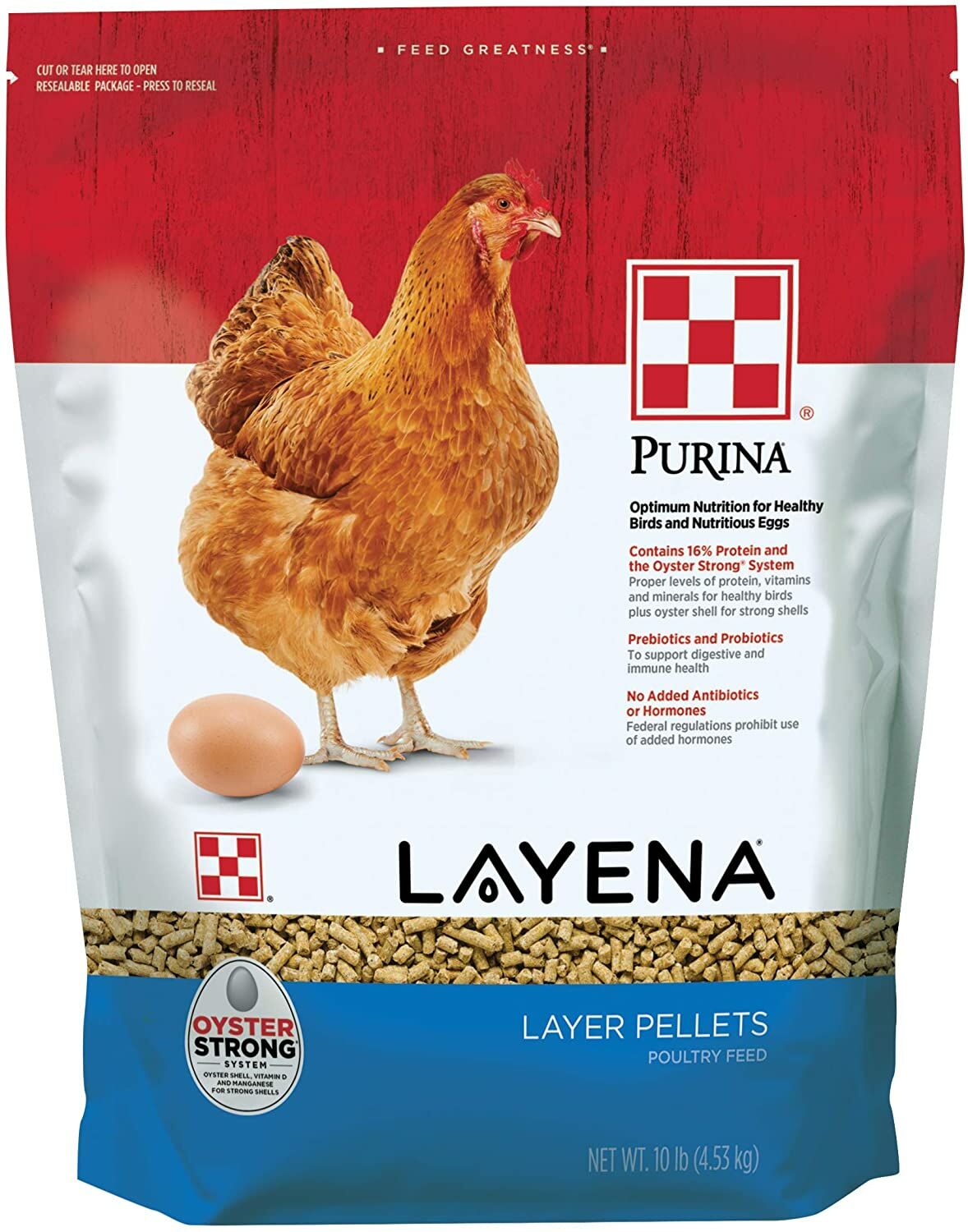 Purina Layena Pellet, 10-Lb