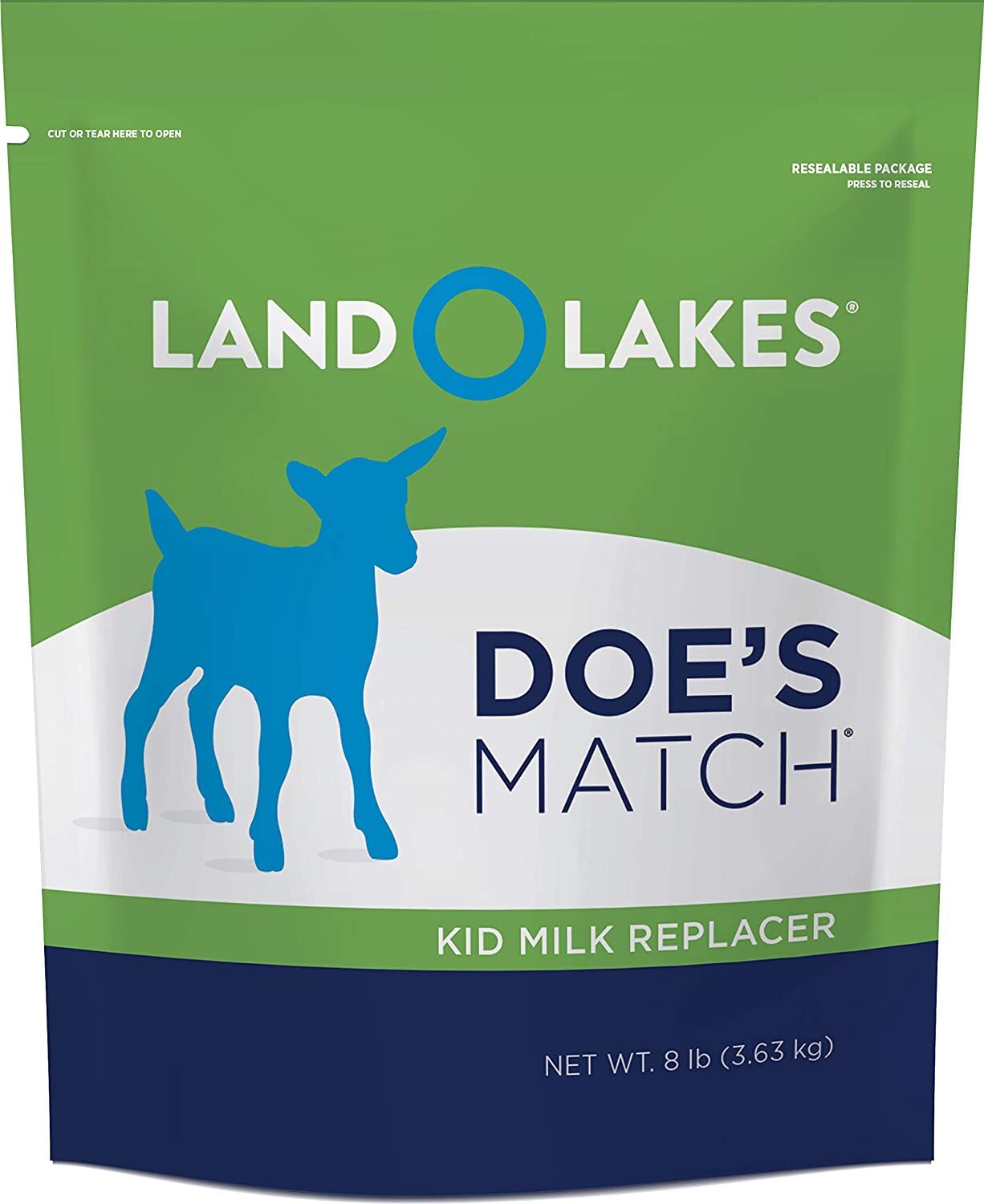 LAND O LAKES® Doe's Match® Kid Milk Replacer, 8-Lb