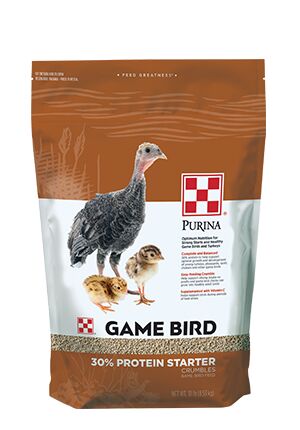 Purina Game Bird Starter Crumbles, 10-Lb