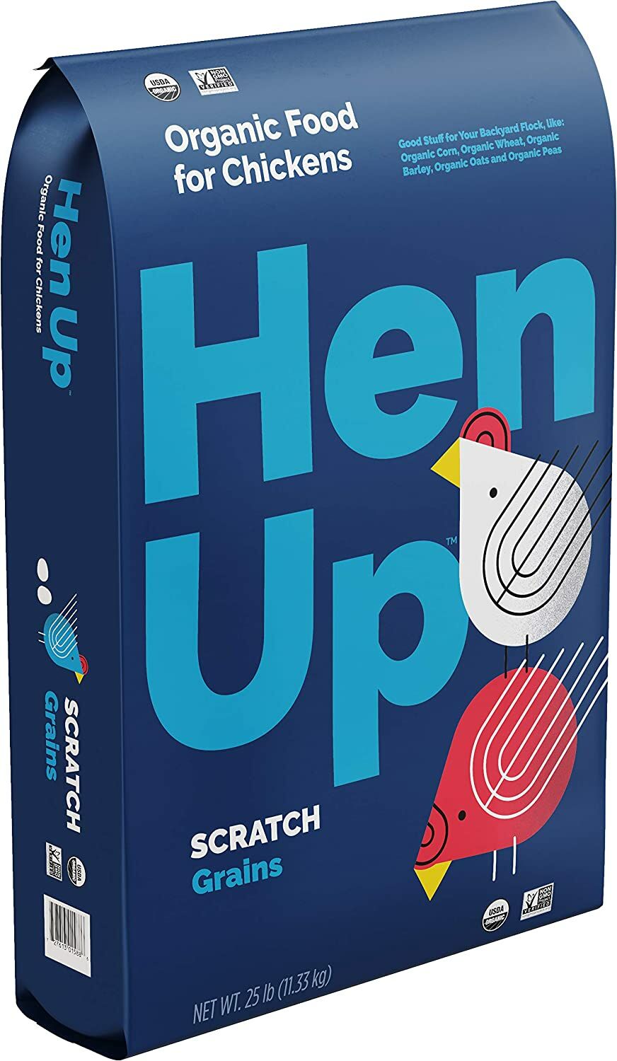 Organic Scratch Grains, 25-Lb