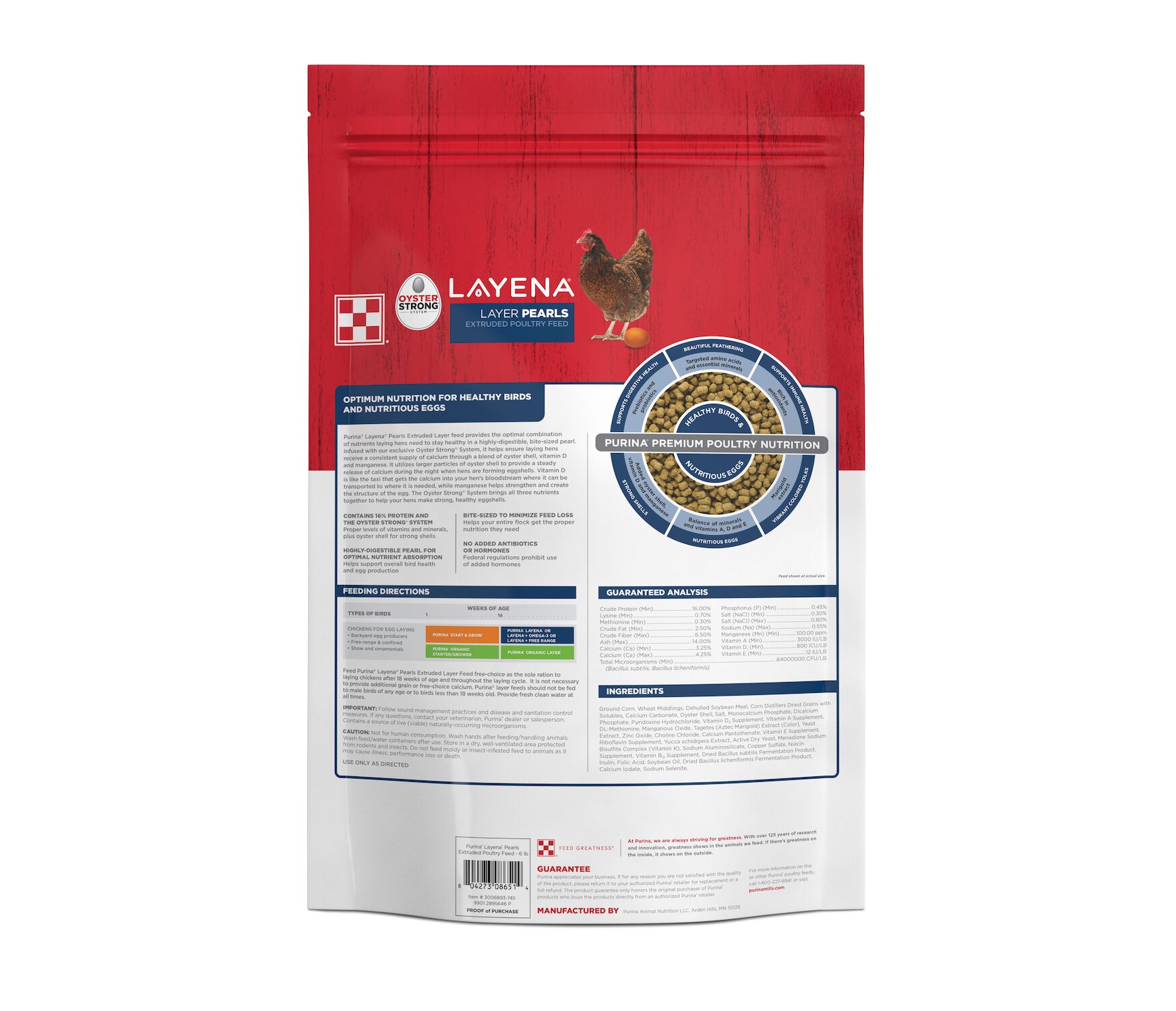 Purina Layena Pearls, 6-Lb