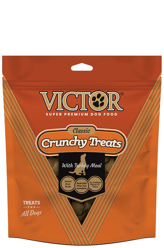 Victor Turkey Meal Crunchy Dog Treats, 14-Oz