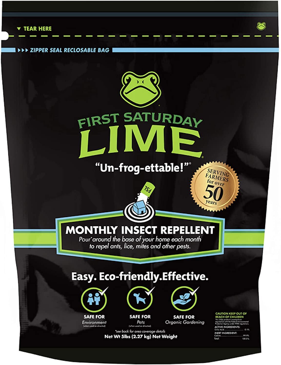Lime Insect Repellent Powder, 5-Lb