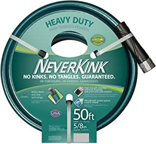 Teknor Apex Never Kink Heavy Duty Garden Hose, 340 PSI, 5/8-In x 50-Ft
