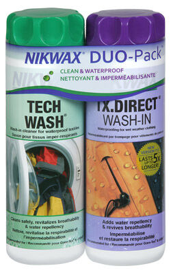 Hardshell DuoPack Tech Wash® & TX.Direct® Wash-In, 10-Oz Bottles
