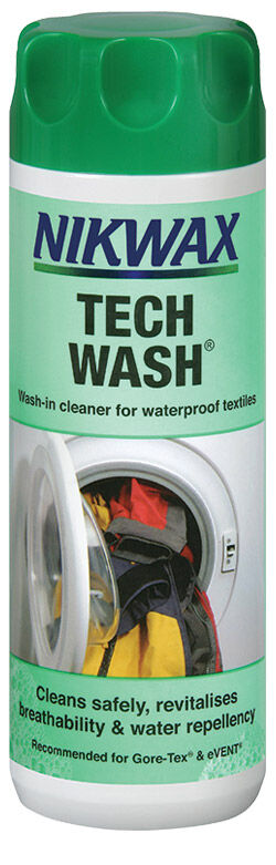 Nikwax Men's Tech Wash Wash-In Cleaner, 10-Oz Bottle