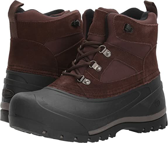 Men's Tundra Insulated Winter Snow Boot in Chocolate