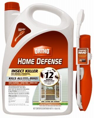 Ortho Home Defense Indoor and Perimeter Insect Killer with Wand, 1.1 Gal Jug