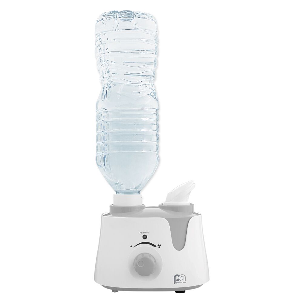 Personal Ultrasonic Cool Mist Humidifier with Water Bottle Adapter