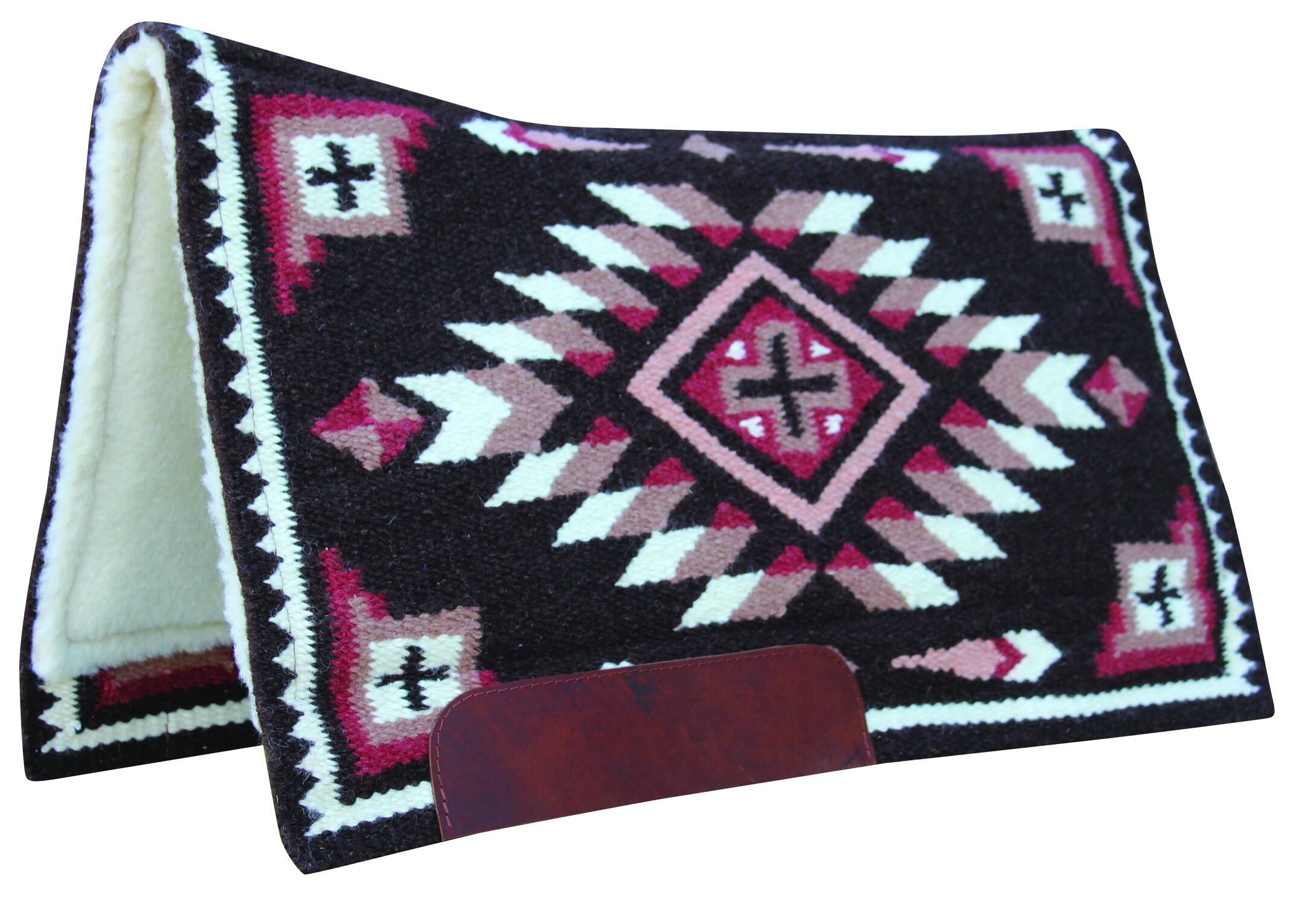 Comfort-Fit SMx Air Ride Saddle Pad 33-In x 38-In in Brown