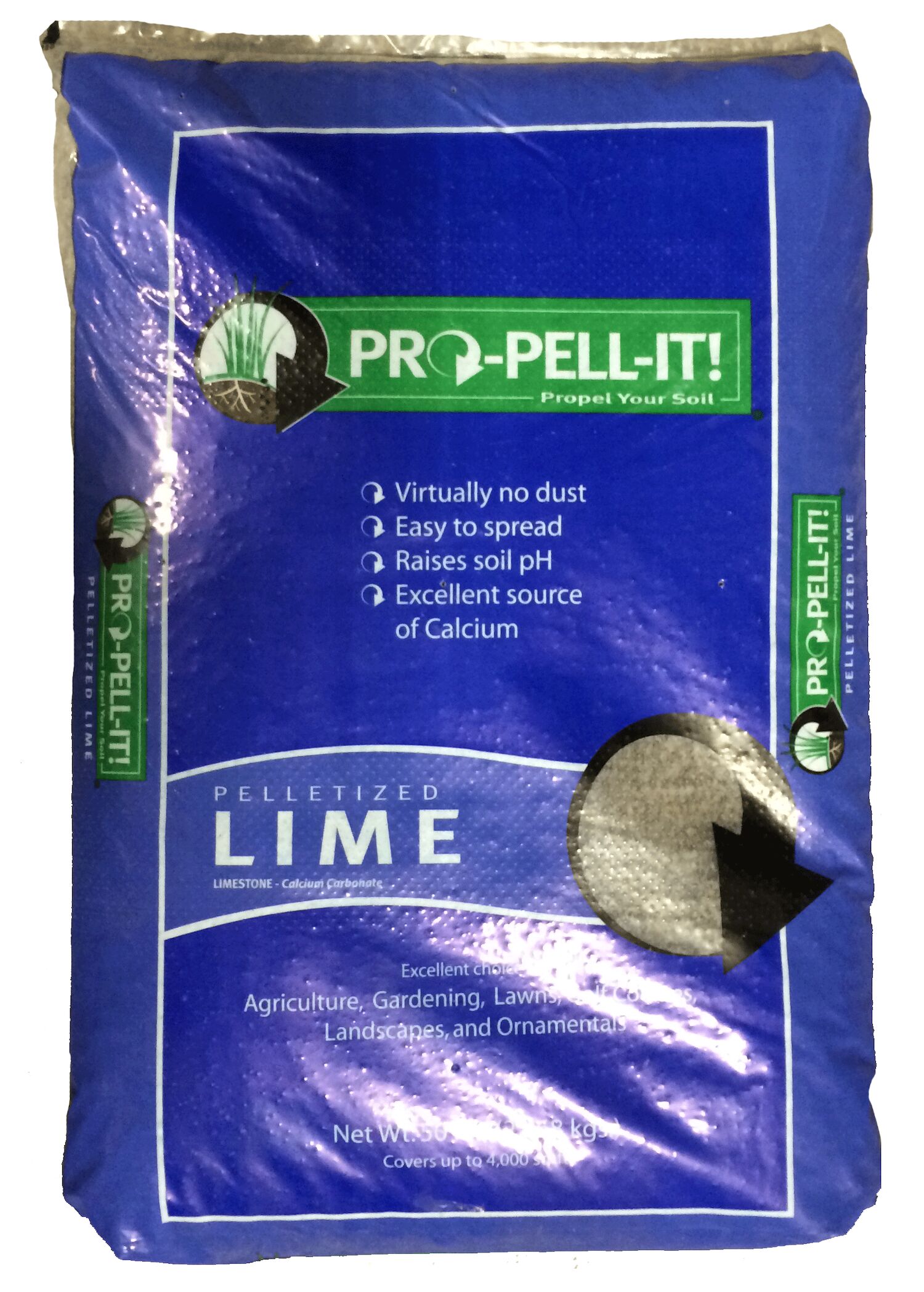 Pelletized Lime Soil Amendment, 50-Lb Bag