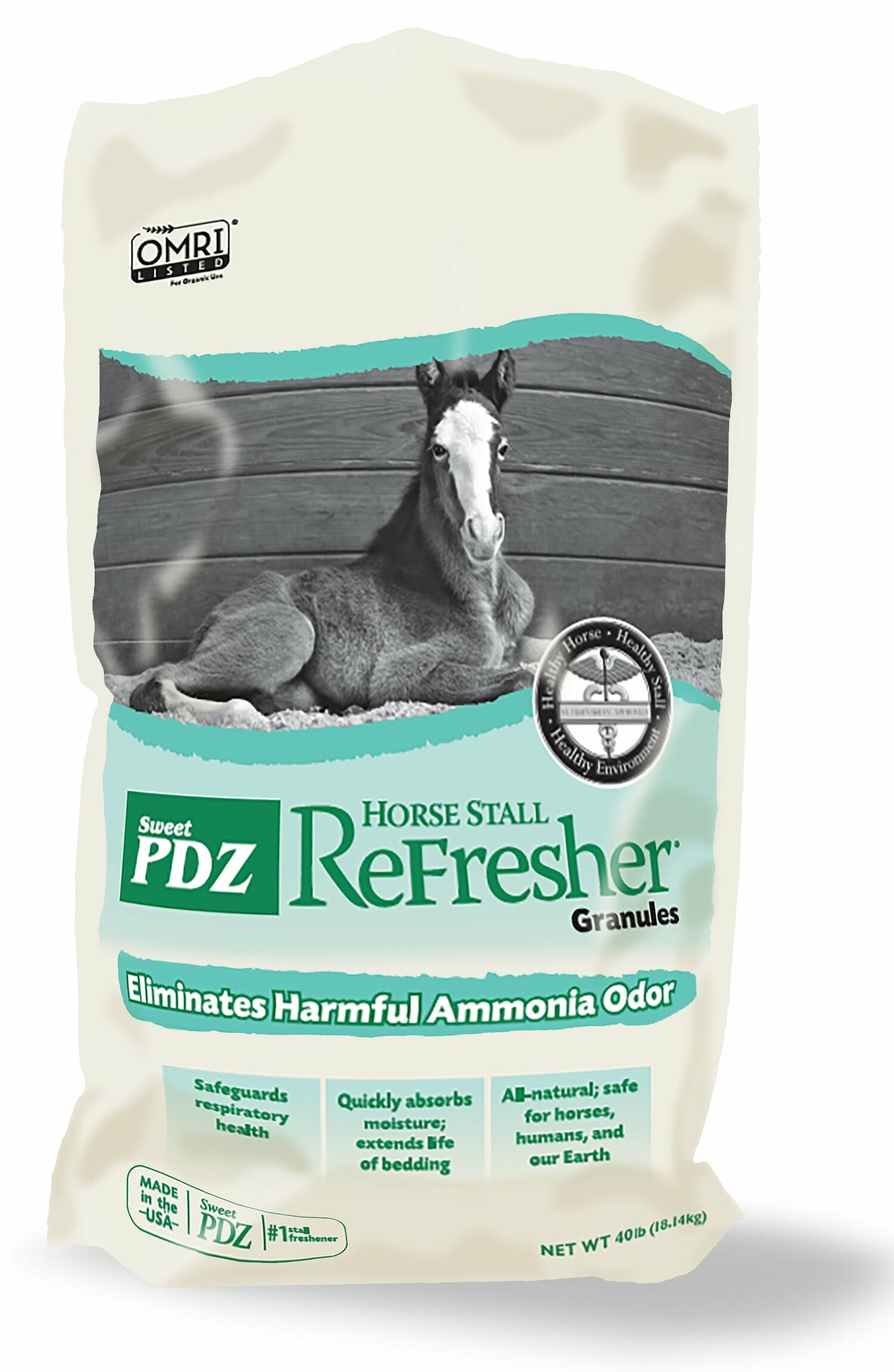 Sweet PDZ Horse Stall Refresher - 40 lb