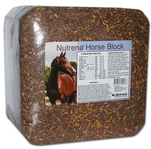 Nutrena Horse Block, 21-Lb