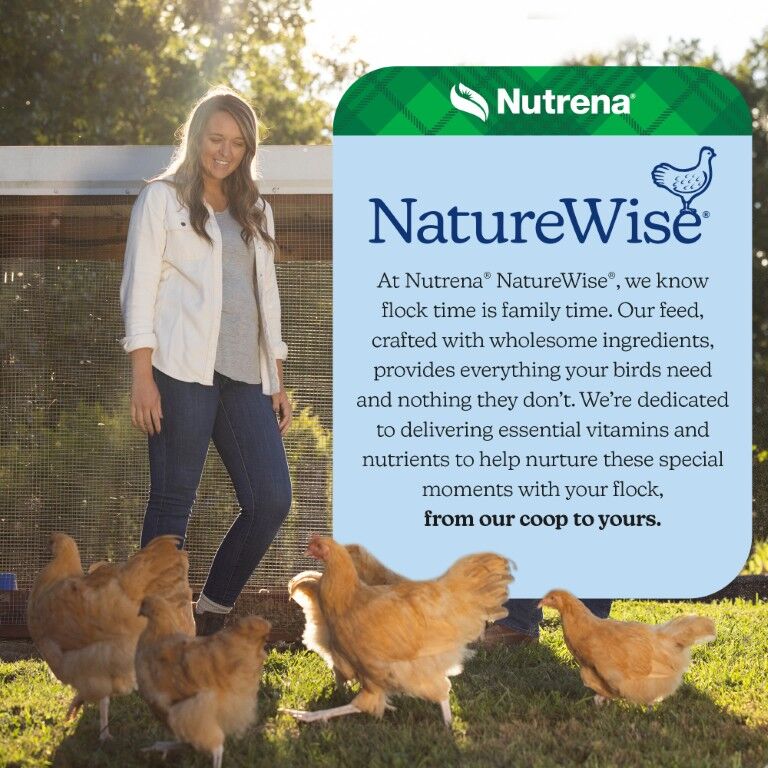 Nutrena NatureWise Feather Fixer 20% Protein Pellet, 40-Lb