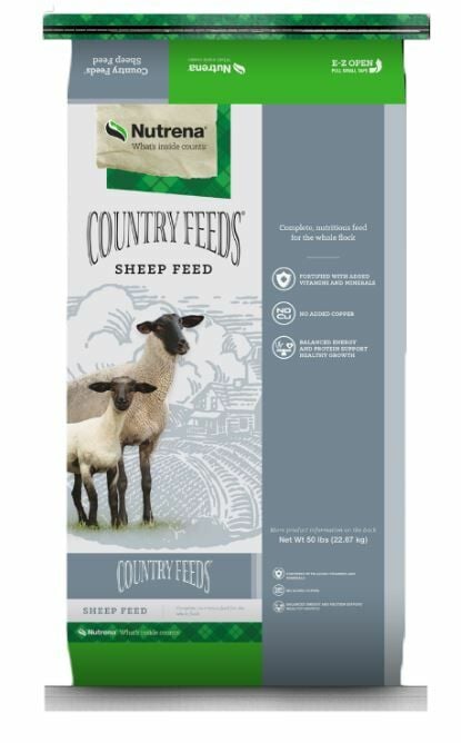 Nutrena Country Feeds 18% Lamb Feed, 50-Lb