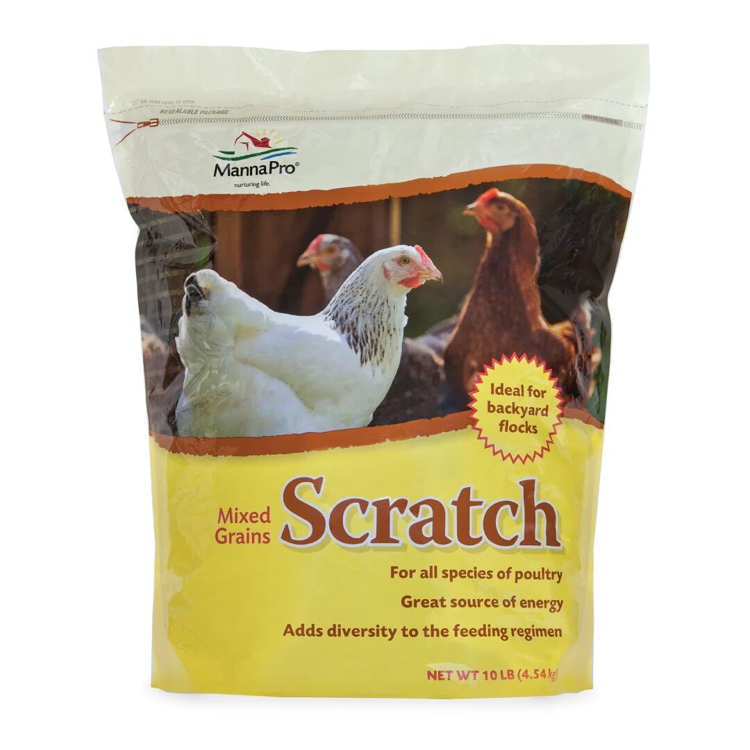 Manna Pro Scratch Grains, 10-Lb