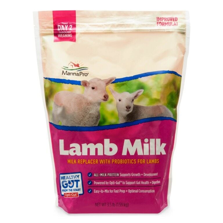 Manna Pro Lamb Milk Replacer With Probiotics, 3.5-Lb