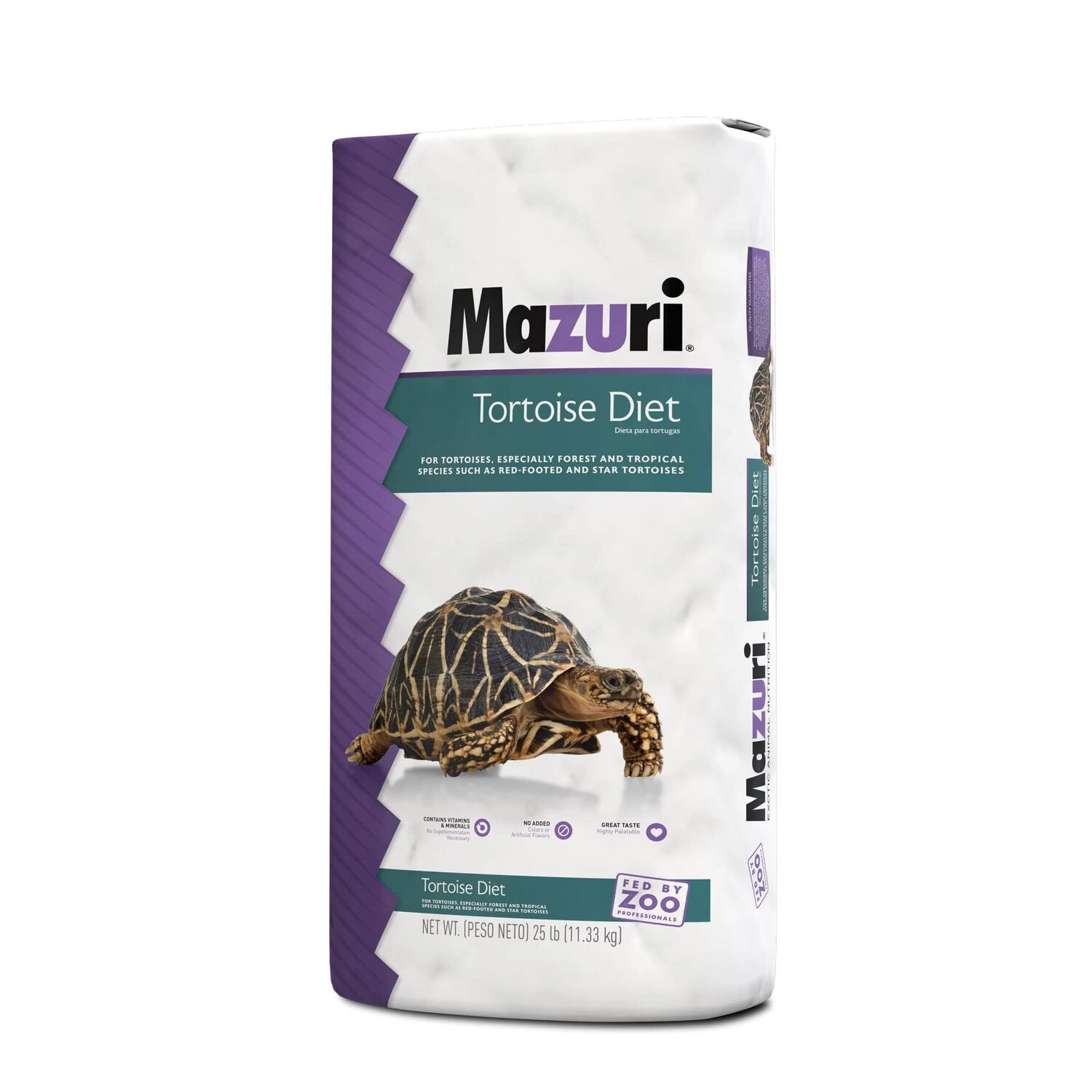 Mazuri Tortoise Feed, 25-Lb