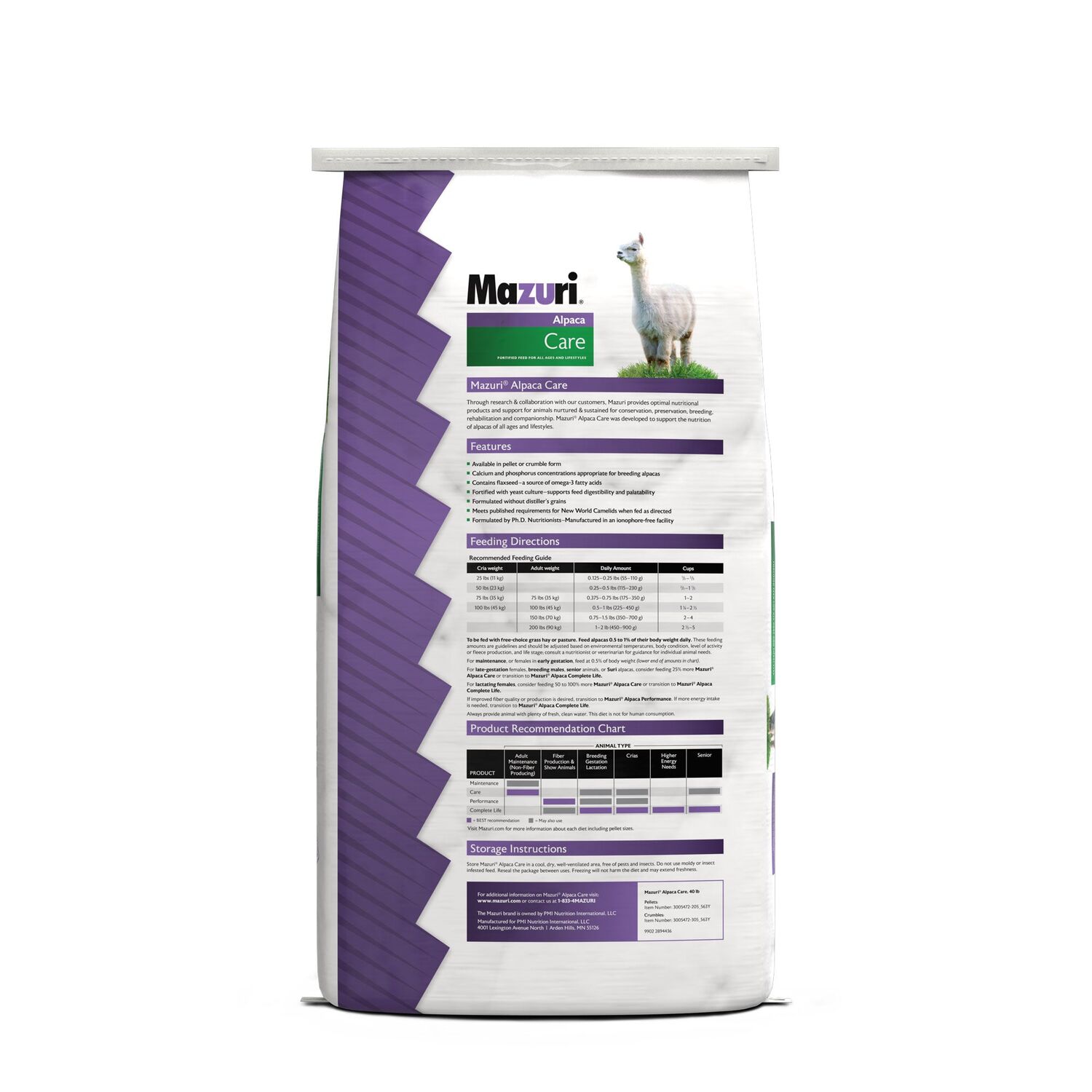 Mazuri Alpaca Care Crumbles, 40-Lb