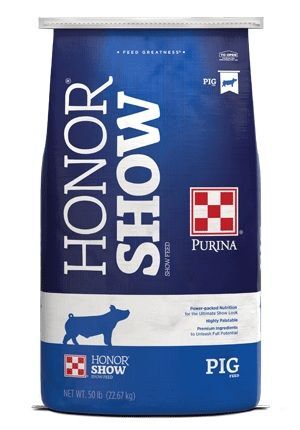 Purina Honor Show Pig 19P BMD Feed, 50-Lb
