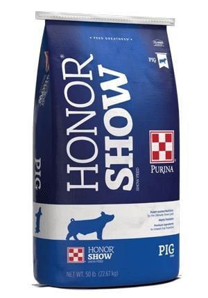 Purina Honor Show Pig 19P BMD Feed, 50-Lb