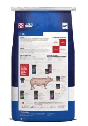 Purina Honor Show Pig 19P BMD Feed, 50-Lb
